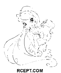 Süße Winx Fee Ausmalbild