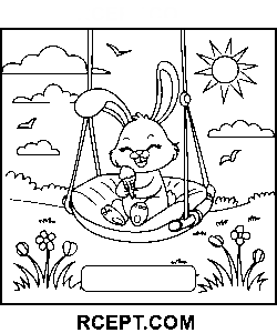 Schöne flauschige Freunde Ausmalbild