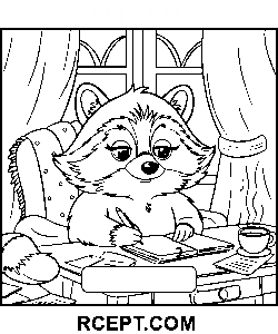 Flauschige Freunde für kreatives Spielen Ausmalbild
