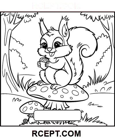 Flauschige Freunde für Spaß am Lernen Ausmalbild