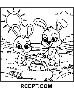 Flauschige Freunde zum entspannenden Basteln Ausmalbild