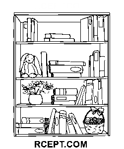 Bücher für Ferienprojekte Ausmalbild
