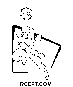 Ranger Black Bereit zum Kampf Ausmalbild