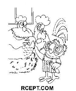 Perfekte Rückkehr des verlorenen Papageis Ausmalbild