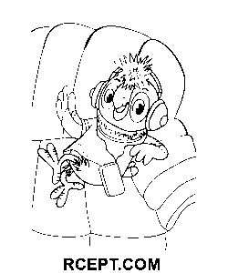 Rückkehr des verlorenen Papageis für Fans Ausmalbild