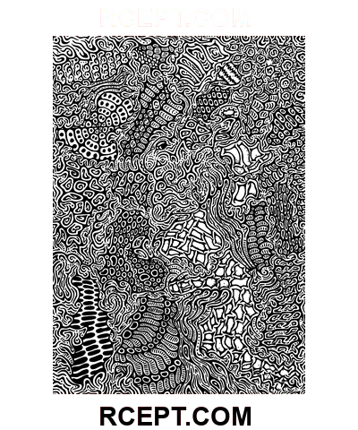 Ein Teil meines komplexen Geistes Ausmalbild