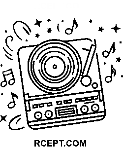 Groovige Kreativmomente Ausmalbild