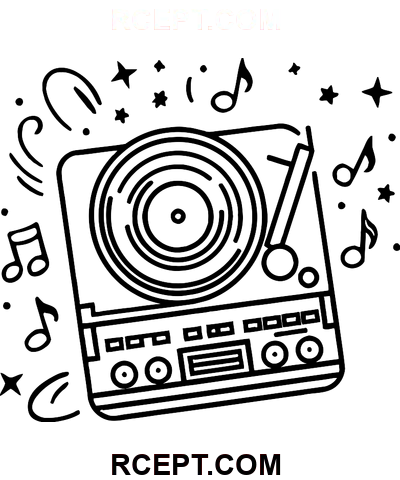 Groovige Kreativmomente Ausmalbild