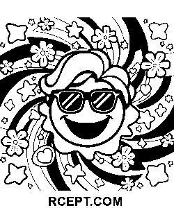Groovy Für Ruhe Und Frieden Ausmalbild