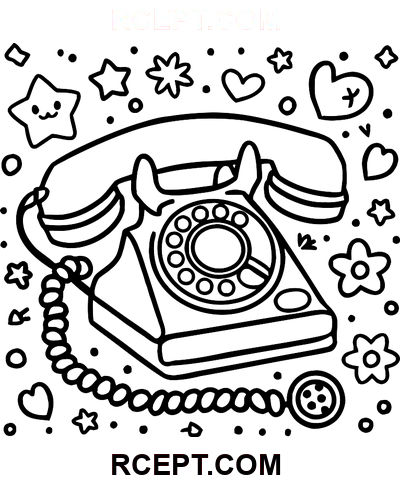 Groovy für entspannte Nachmittage Ausmalbild