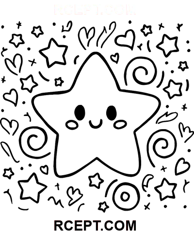 Groovy Für Spirituelle Ruhe Ausmalbild