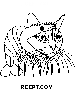 Trippi Troppi Italian Brainrot coloring page