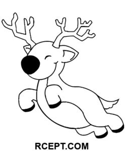Hjorte fluer farvelægning side