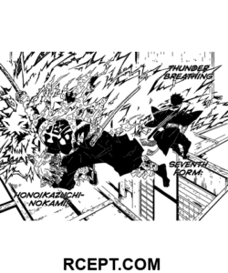 Demon Slayer Anime Tegneserier farvelægning side