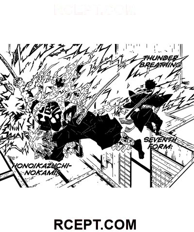 Demon Slayer Anime Tegneserier farvelægning side