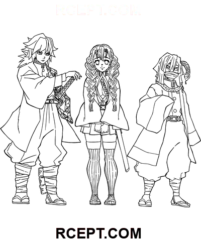 Kimetsu No Yaiba farvelægning side