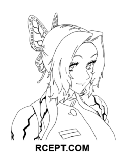 Smuk Shinobu farvelægning side