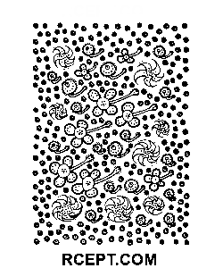 Vidunderligt psykedelisk ornament farvelægning side