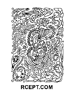Psychedelische Vector kleurplaat