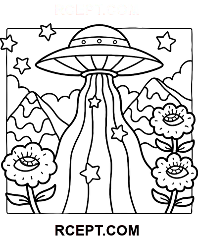 Underbar Trippy målarbok