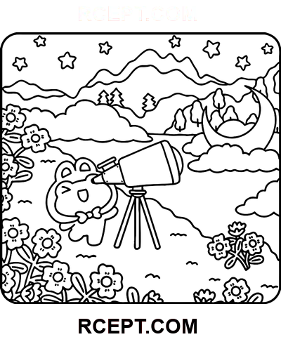 Žabí dny pro čas na tvoření omalovánka