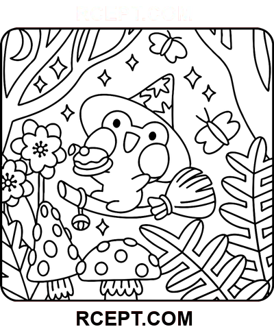 Žabí dny pro zábavné učení omalovánka