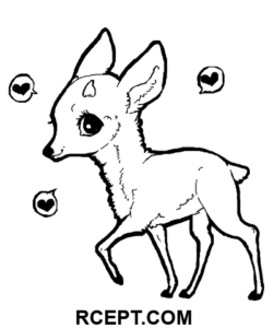 Zamilovaný omalovánka