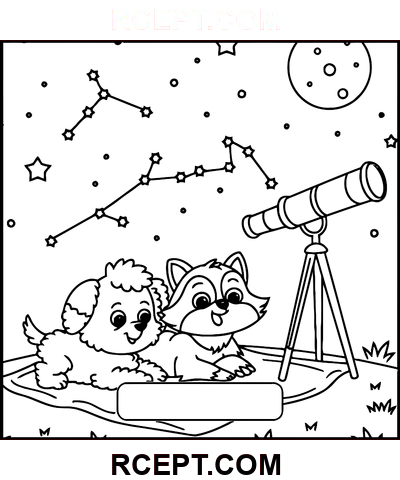 Nadýchaní přátelé pro arteterapii omalovánka