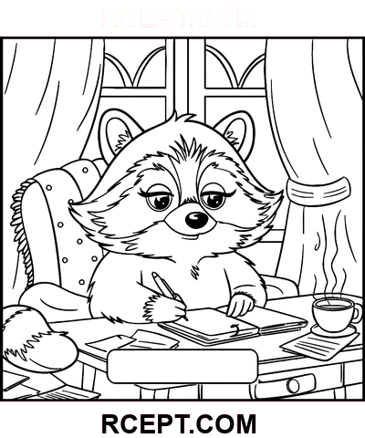 Nadýchaní přátelé pro kreativní hraní omalovánka