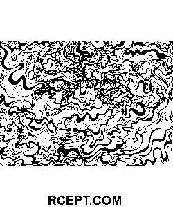 Pozoruhodný trippy omalovánka