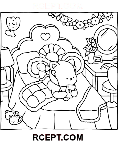 Berrie pro dospělé k potěšení omalovánka