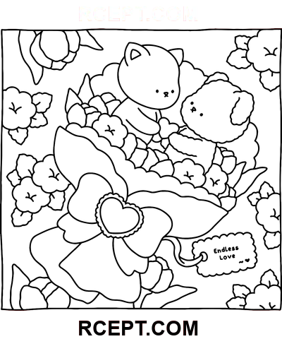 Berrie pro nápadité děti omalovánka