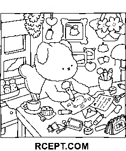 Berrie pro vnitřní zábavu omalovánka