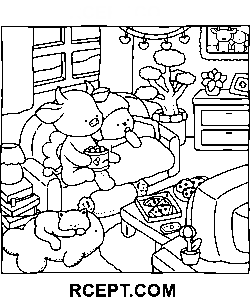 Berrie Pro Děti Koníčky omalovánka