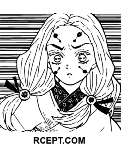 Rui Sœur aînée Tueuse de démons coloriage