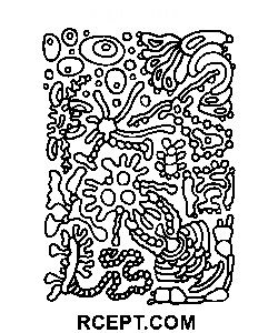 Ornement psychédélique étonnant coloriage