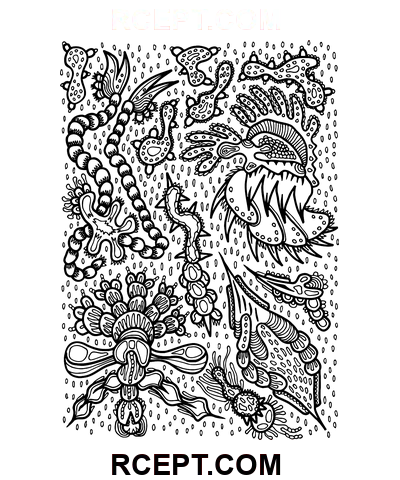 Psychédélique Pour Des Activités Amusantes coloriage