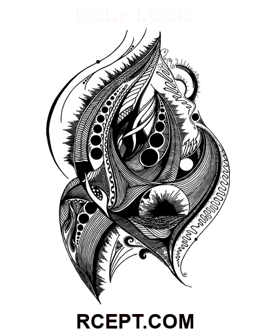 Dessin de motifs psychédéliques coloriage