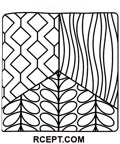Yeni Rahat Desenler boyama sayfası