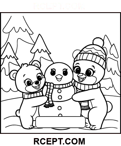 Kabarık Arkadaşlar Yaratıcı Anlar boyama sayfası