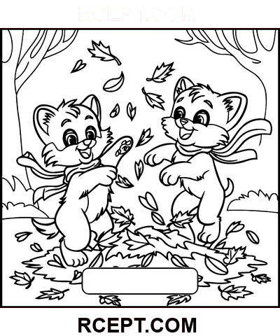 Aile Zamanı İçin Kabarık Arkadaşlar boyama sayfası