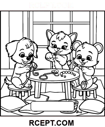 Kabarık Arkadaşlar Süper boyama sayfası