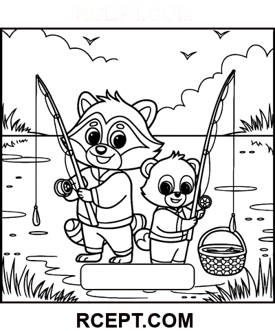Pahuljasti prijatelji crtanje Pdf stranica za bojanje